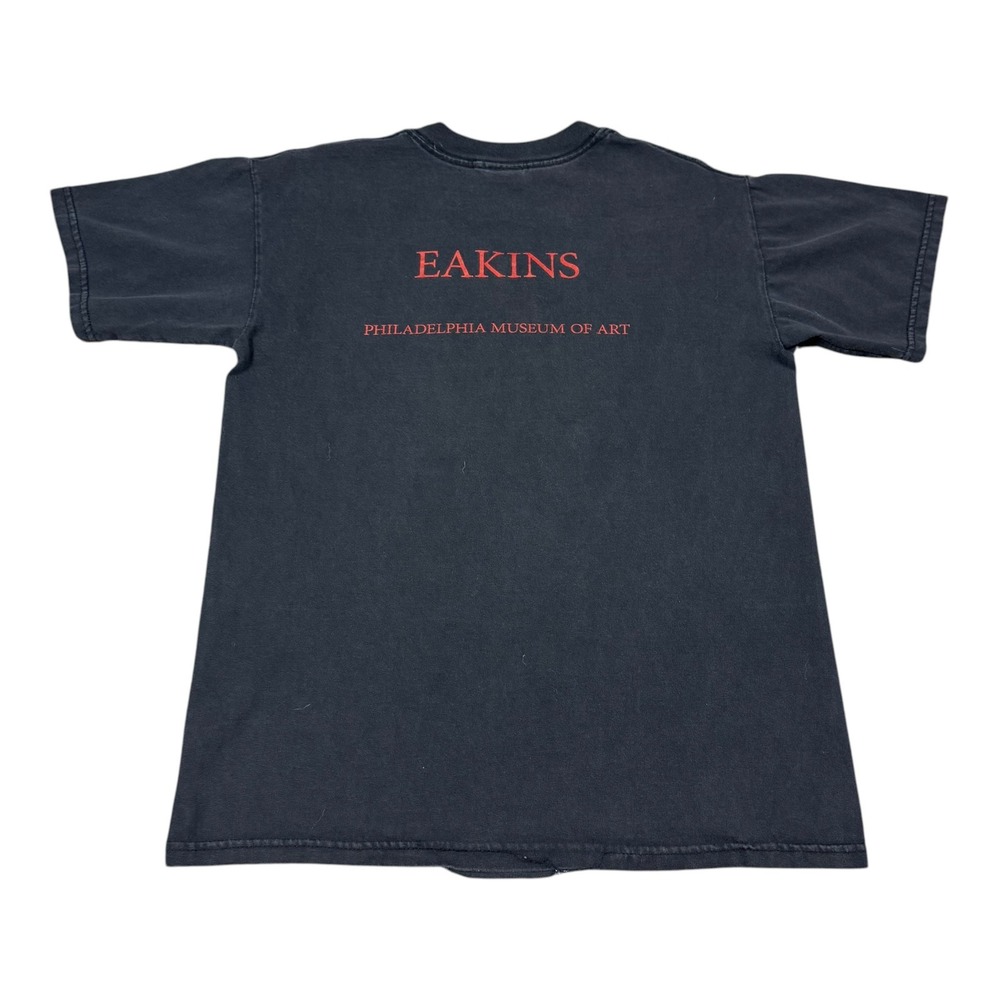 Vintage Philadelphia Museum of Art Thomas Eakins Rowing Shirt Men's M FLAW - Picture 4 of 9